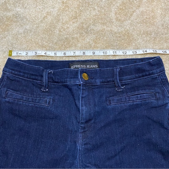 Express Jeans Mid Rise Custom Shorts 10 - Picture 7 of 8